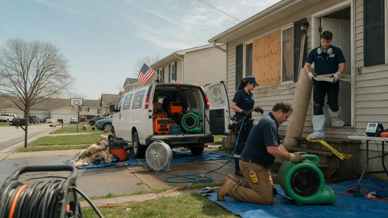 Water Damage Restoration in Morristown, OH near me
